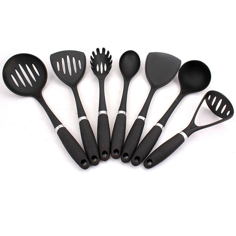 7-Piece Nylon Kitchen Utensil Set – Durable & Heat-Resistant Cooking Tools