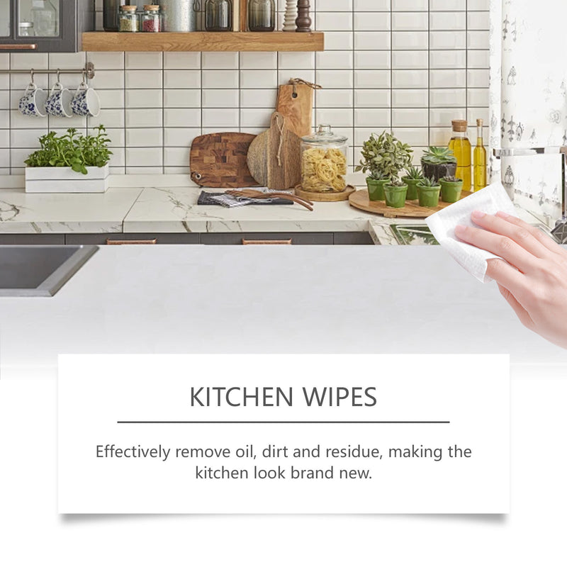 Multipurpose Kitchen Wipes – Ideal for Countertops, Stoves & Ovens