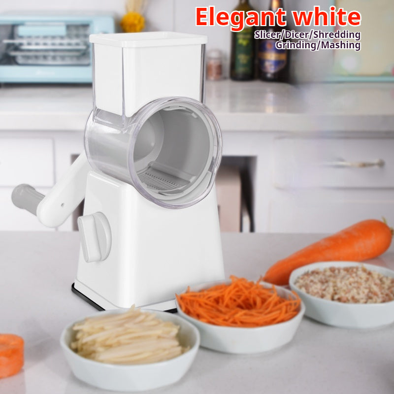 White Kitchen Vegetable Slicer – Efficient & Multi-Purpose Cutter