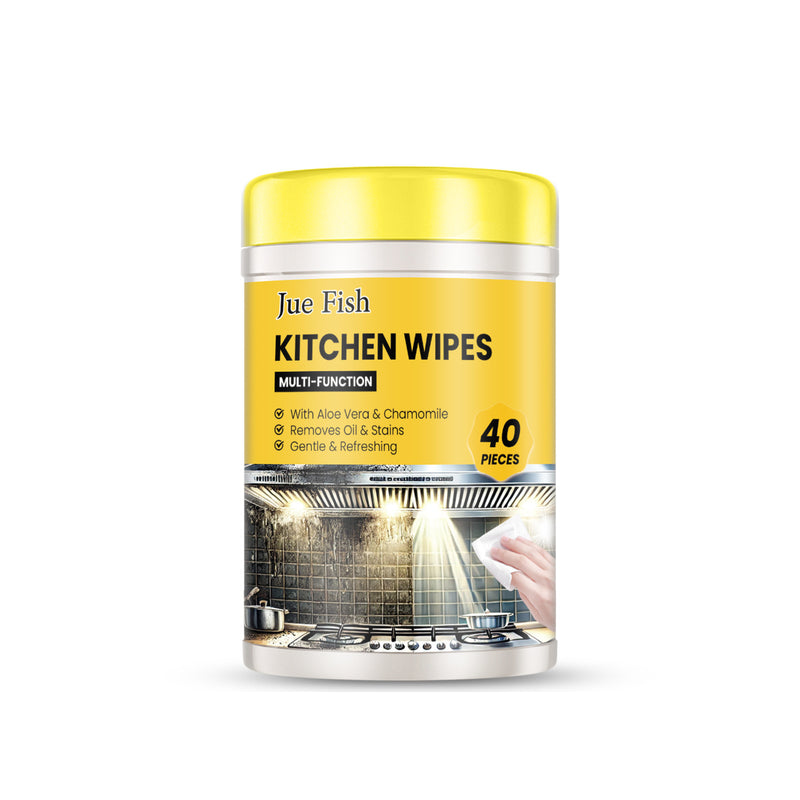 Multipurpose Kitchen Wipes – Ideal for Countertops, Stoves & Ovens