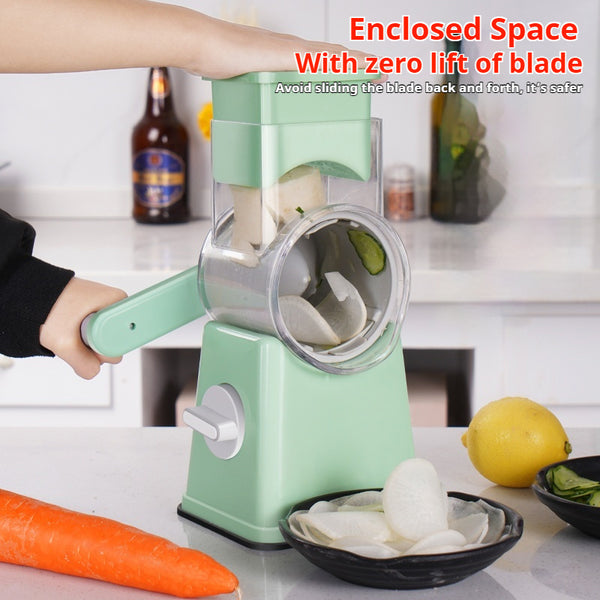 White Kitchen Vegetable Slicer – Efficient & Multi-Purpose Cutter